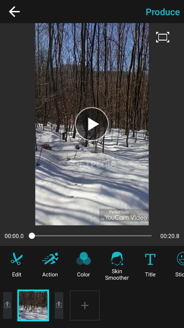 YouCam Video – Easy Video Editor & Movie Maker screenshot #1