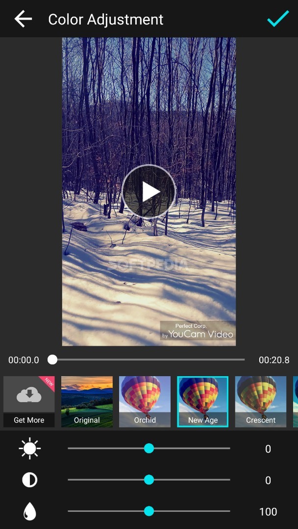 YouCam Video – Easy Video Editor & Movie Maker screenshot #4