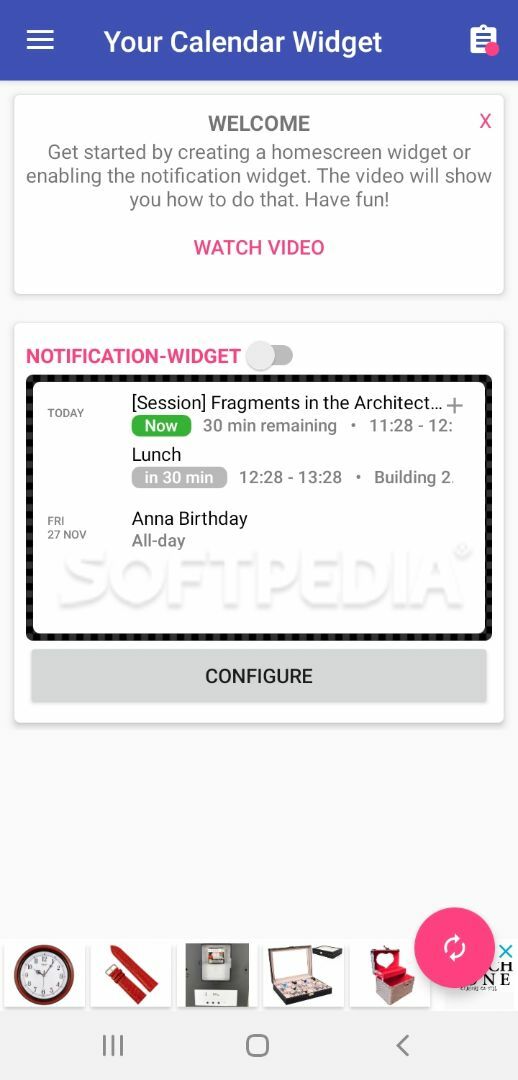 Your Calendar Widget screenshot #0