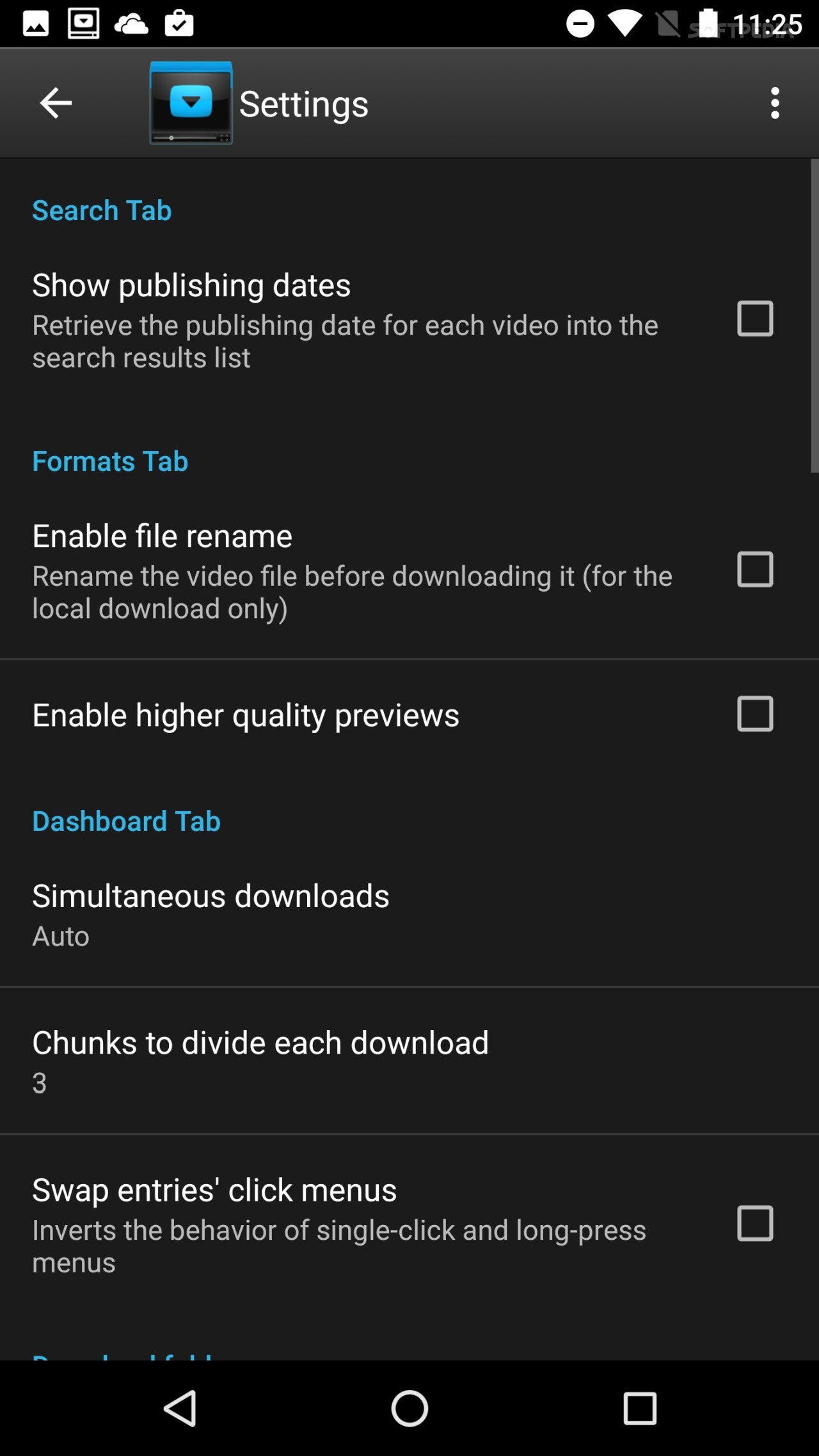 Downloader for Android  dentex's  Downloader for
