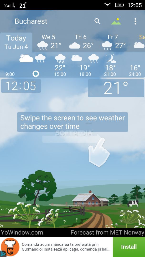 Awesome Weather YoWindow - Live Wallpaper, Widgets screenshot #0