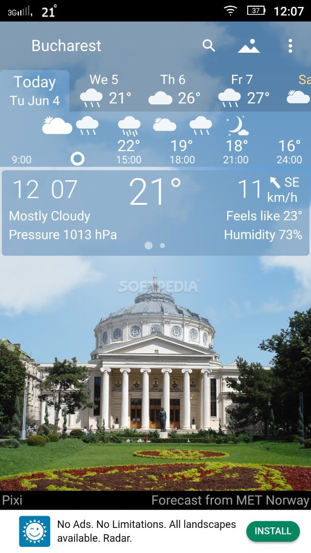 Awesome Weather YoWindow - Live Wallpaper, Widgets screenshot #4