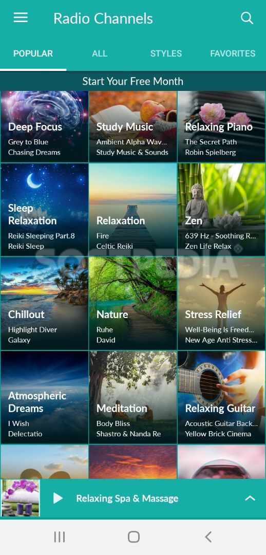 Zen Radio - Calm Relaxing Music screenshot #0