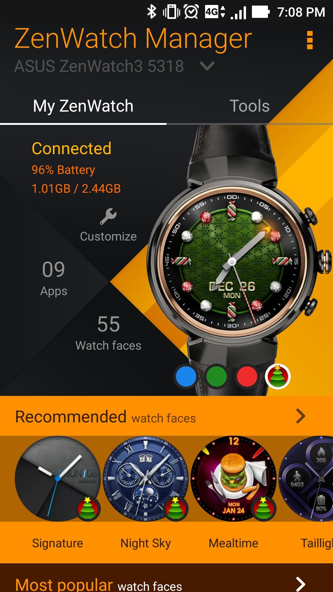 ZenWatch Manager screenshot #3