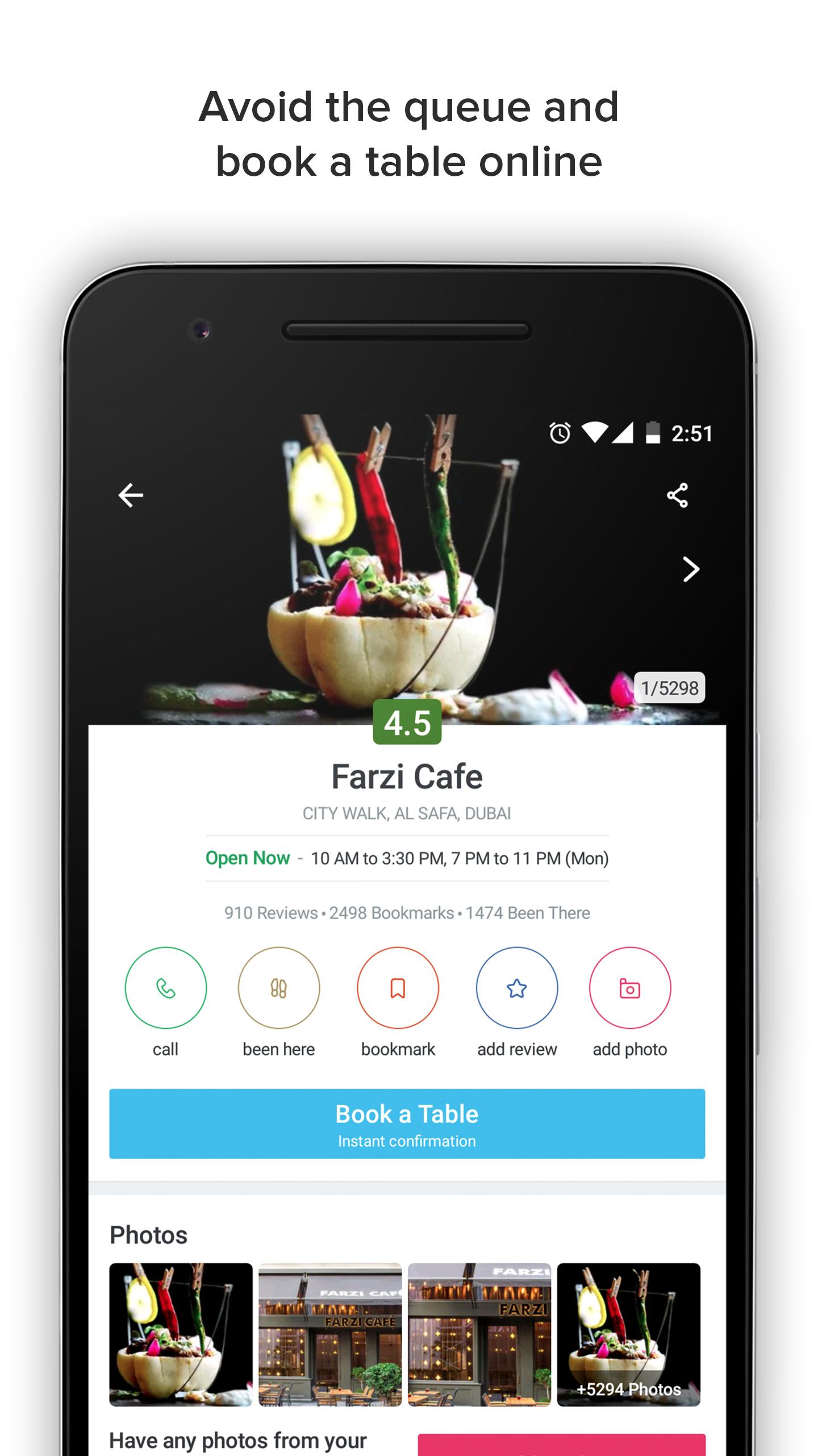 Zomato - Restaurant Finder screenshot #4