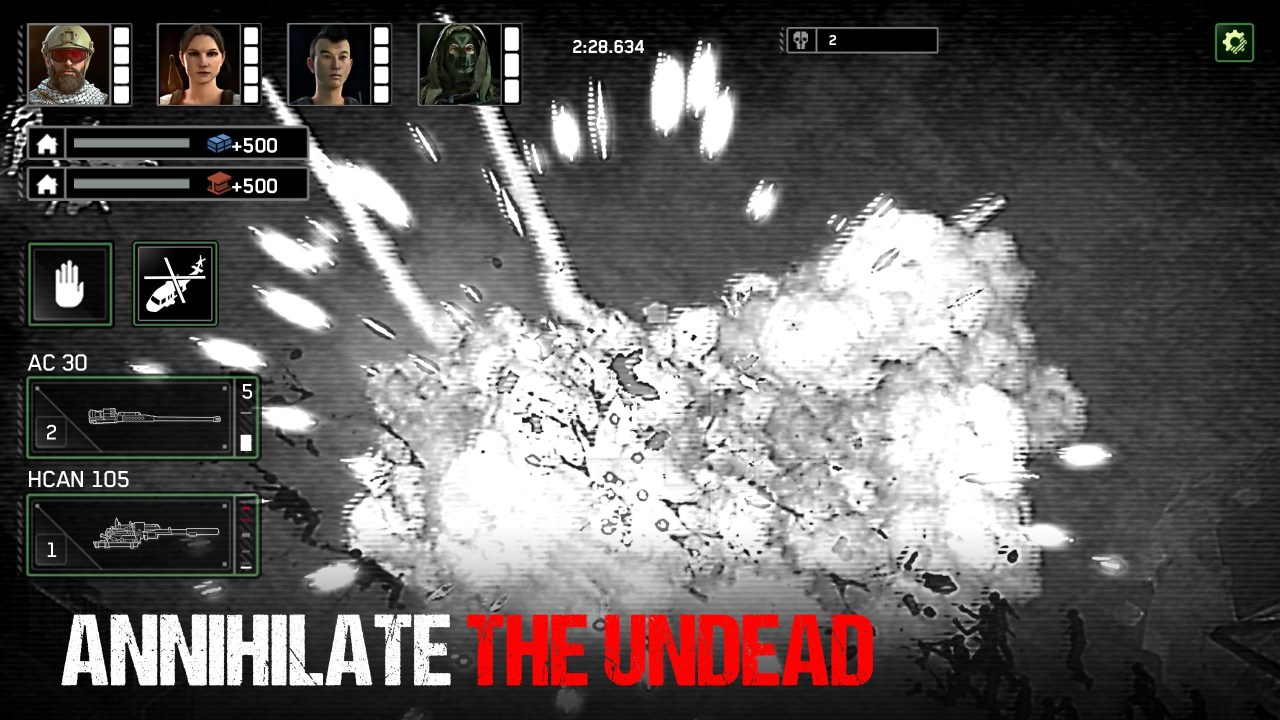 Zombie Gunship Survival screenshot #1