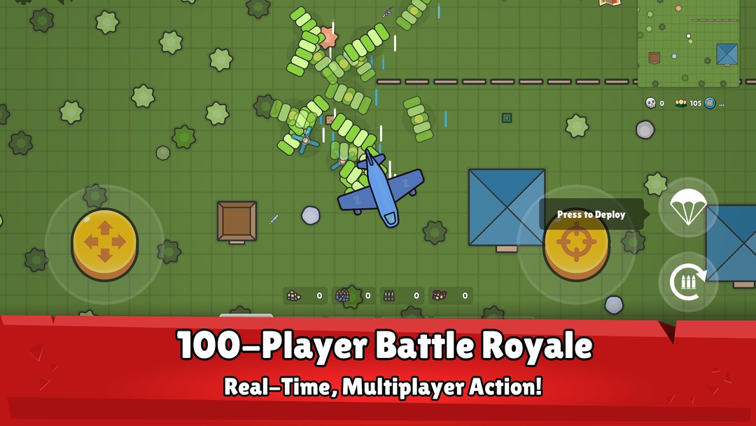 ZombsRoyale.io - 2D Battle Royale screenshot #3