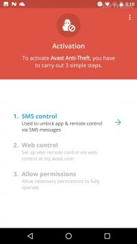 Avast Anti-Theft Screenshot