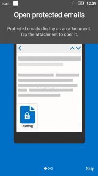 Azure Information Protection Screenshot