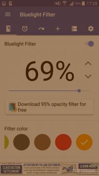 Bluelight Filter for Eye Care Screenshot