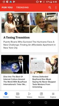 BuzzFeed: News, Tasty, Quizzes Screenshot