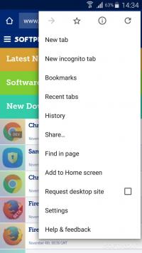 Google Chrome Beta Screenshot