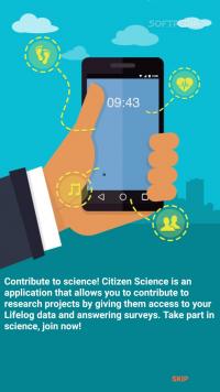 Citizen Science Screenshot
