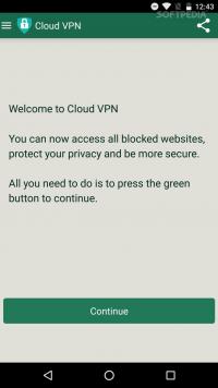 Cloud VPN Screenshot