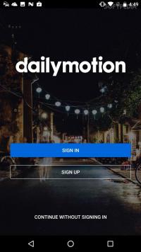 Dailymotion Screenshot