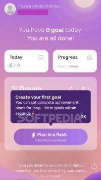 Dreamfora: Dream, Habit, Task & Daily Motivatio Screenshot