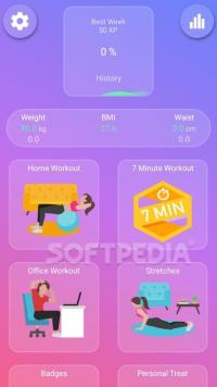 Home workout - EasyFit personal trainer Screenshot