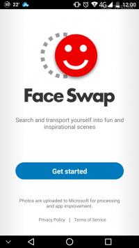 Face Swap by Microsoft Screenshot