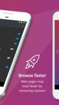 Firefox Klar: The privacy browser Screenshot