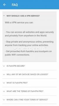 FishVPN – Unlimited Free VPN Proxy & Security VPN Screenshot