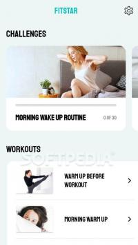 Warm Up & Morning Workout App by Fitness Coach Screenshot
