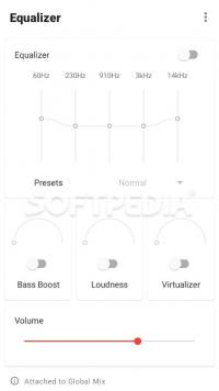 Flat Equalizer - Bass Booster & Volume Booster Screenshot
