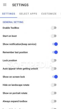 Floating ToolBox - Assistive Touch Screenshot
