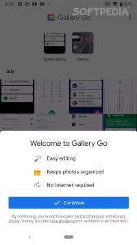 Gallery Go by Google Photos Screenshot