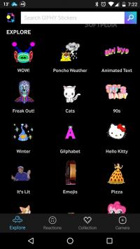 GIPHY Stickers Screenshot