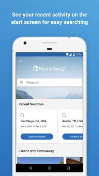 HomeAway Vacation Rentals Screenshot