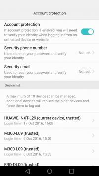 Huawei Mobile Services Screenshot
