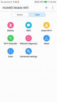 Huawei SmartHome Screenshot