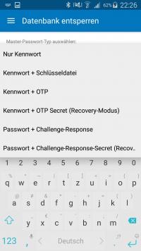 Keepass2Android Password Safe Screenshot