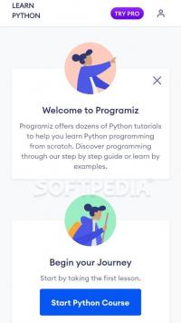 Learn Python: Programiz Screenshot