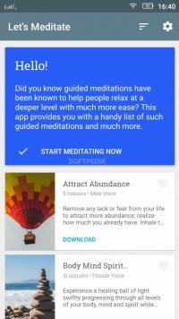 Let&#039;s Meditate: Guided Meditation Screenshot