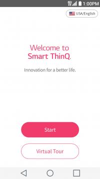 LG SmartThinQ Screenshot