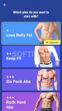 Lose Belly Fat at Home - Lose Weight Flat Stomach Screenshot