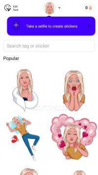 Mirror Emoji Keyboard & Sticker Maker Screenshot