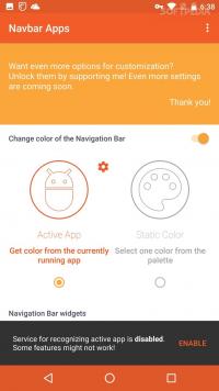 Navbar Apps Screenshot