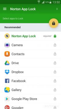 Norton App Lock Screenshot