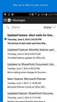 Office 365 Admin Screenshot
