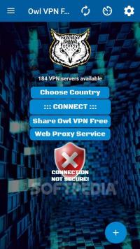 Owl VPN Free - Internet Freedom, Privacy & Safety Screenshot
