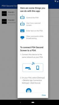 PS4 Second Screen Screenshot