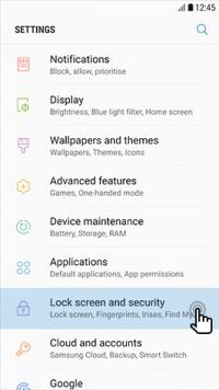 Samsung Pass Provider Screenshot