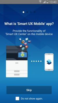 Samsung Smart UX Mobile Screenshot