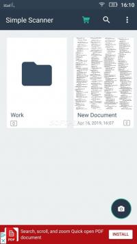 Simple Scan - Free PDF Scanner App Screenshot