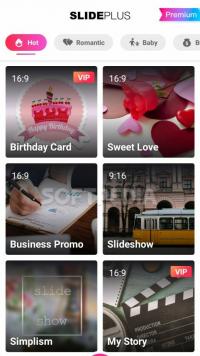 SlidePlus: Free Photo Slideshow Maker Screenshot