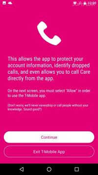 T-Mobile Screenshot