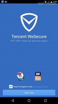 Tencent WeSecure Screenshot