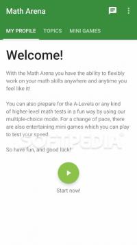The Math Arena - Mathematics for Higher-level Screenshot